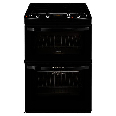 Zanussi ZCV68300BA Electric Cooker, Black